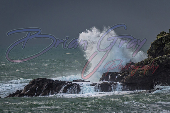 Breaking wave at Mavis Grind