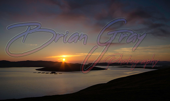 Sunset over Linga