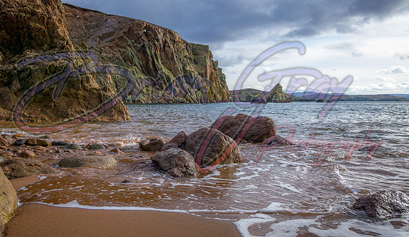 Muckle Roe coast