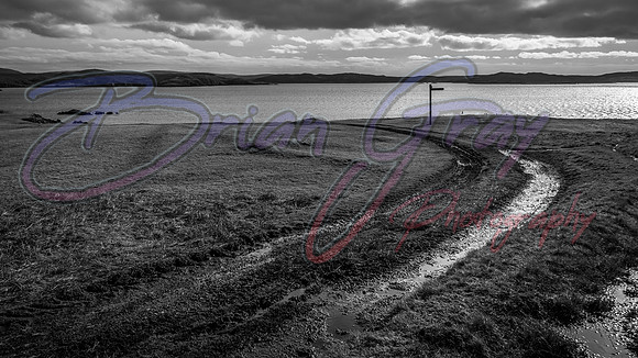 Muckle Roe signpost