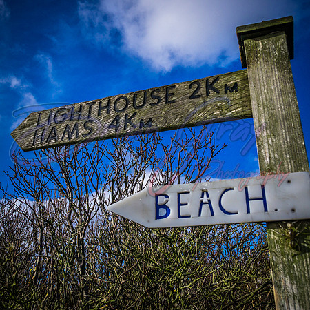 Muckle Roe signpost