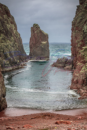 Sea stack near Qui Ness