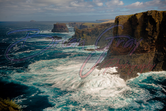 Eshaness cliffs